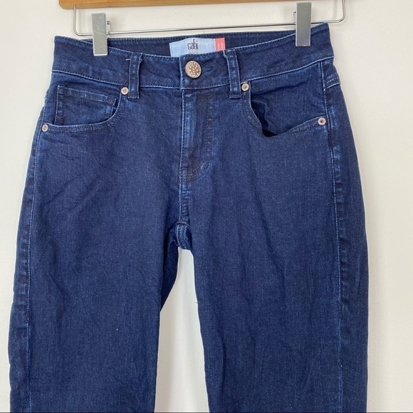 CABI Knight Curvy Skinny Dark Wash Jeans Size 0 Casual Career Work - Picture 3 of 9